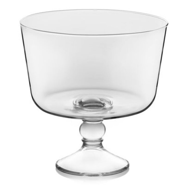 Libbey Selene Footed Glass Trifle Bowl 9-inch