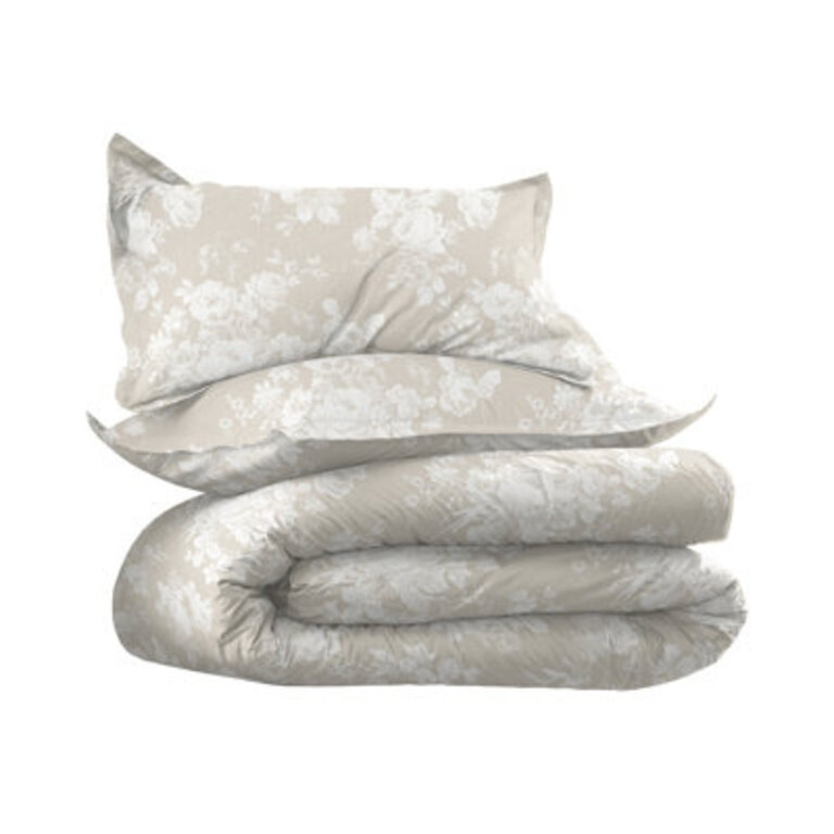 EcoPure Meadow GrayLinen Standard Cotton Comforter Set