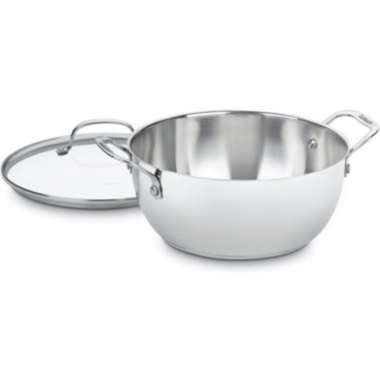 Cuisinart Chefs Classic Stainless 55 Quart Multi-Purpose Pan with Cover