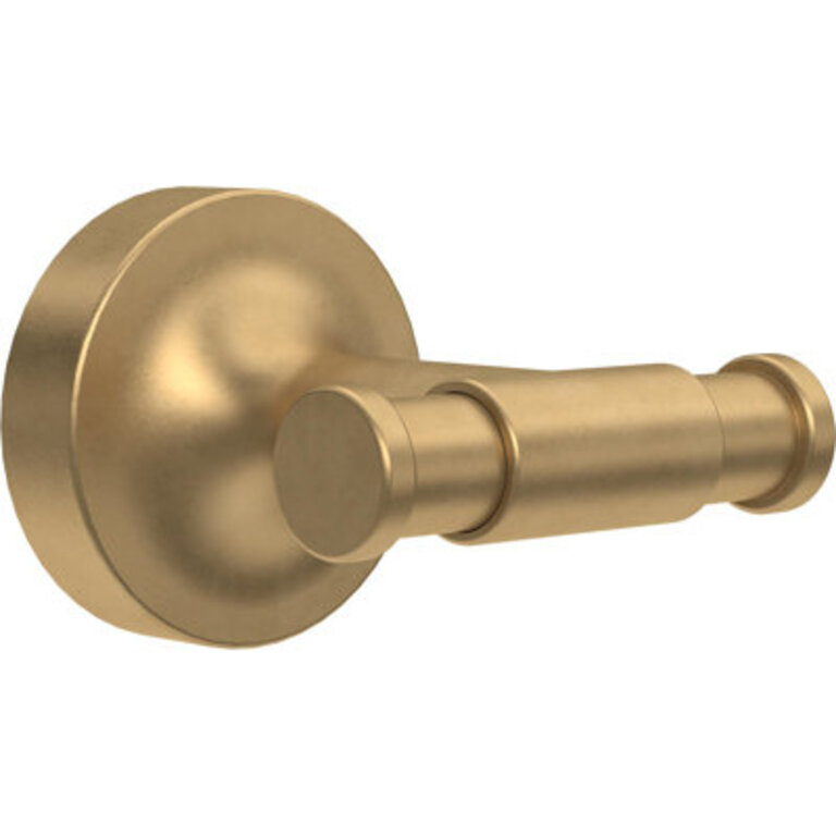Voisin Double Towel Hook Bath Hardware Accessory in Satin Gold