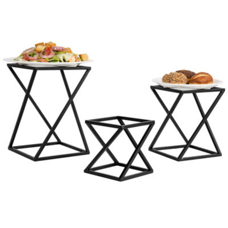 Riser Food 3 Piece Cake Stand Set