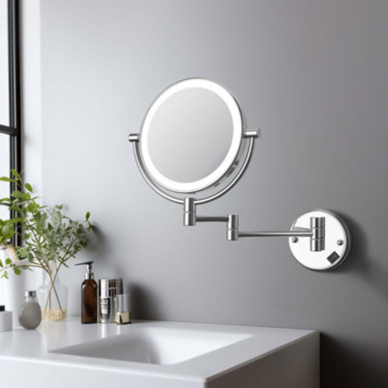 Metal Round Mirror