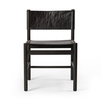 Matisse Upholstered Side Chair in Black