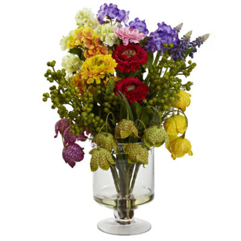 Mixed Arrangement in Vase