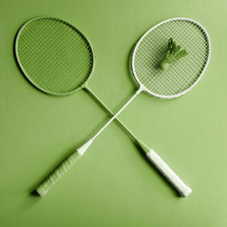 Green Badminton Rackets  by Alyushin