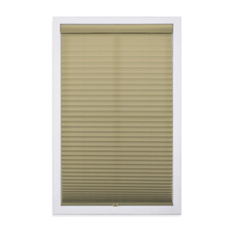 Cordless Light Filtering Pleated Shade
