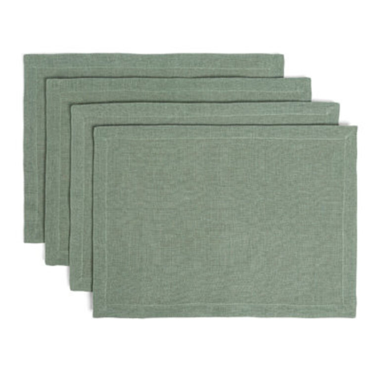 OverBack 100 Linen Woven Placemats Set of 4
