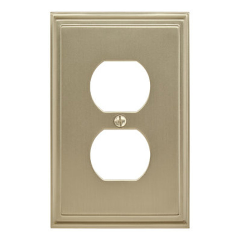 Mulholland 1-Gang Duplex Outlet Wall Plate
