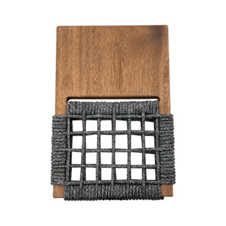 Fleur Wood Outdoor Stacking Dining Armchair