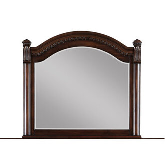 Aafrin Wood Wall Mirror