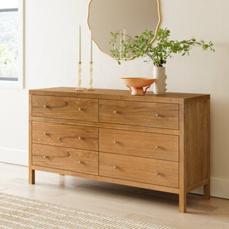Celine 6 Drawer Double Dresser