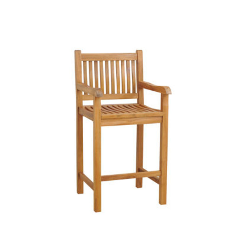 Elzas Teak Outdoor Stool