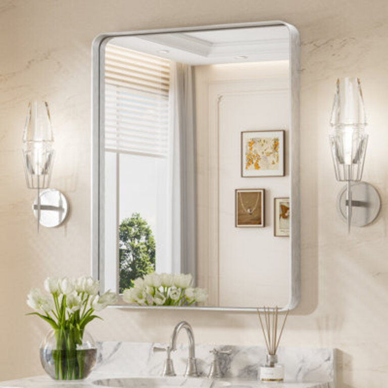 Tyro Bathroom Decorative Home Decor Corner Hangs Bathroom Mirror
