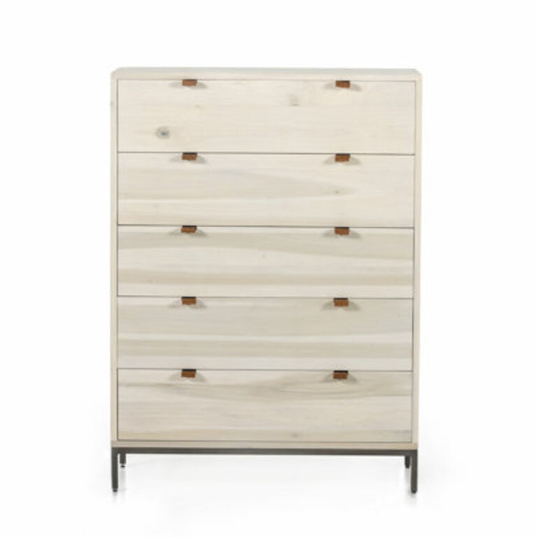 Loki Solid Wood 36 W 5 - Drawer Dresser