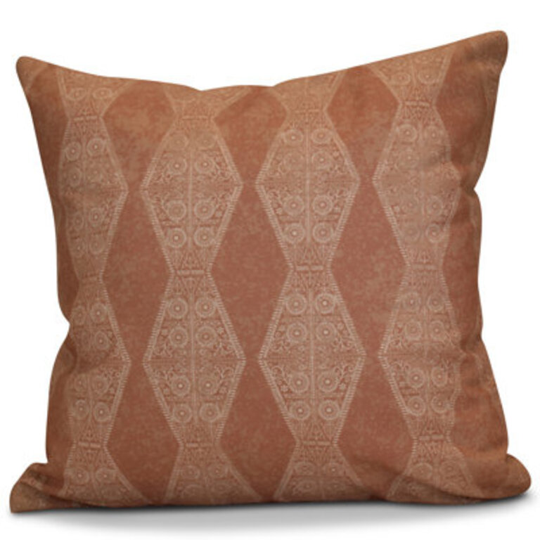 HH Revival Geometric IndoorOutdoor Reversible Throw Pillow