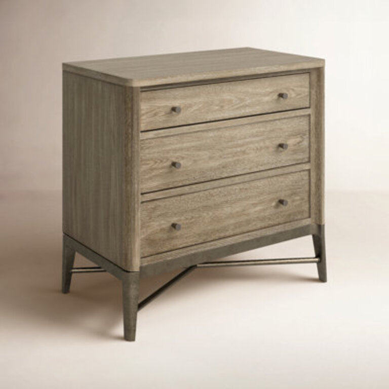 Regan 3-Drawer Nightstand