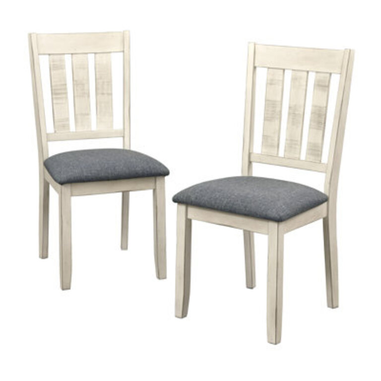 Rhem Upholstered Slat Back Dining Chair
