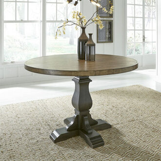 Reg Round Solid Wood Dining Table