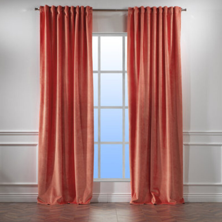 Matte Velvet Extra Wide x Extra Long Custom Made Decorative Double Panel