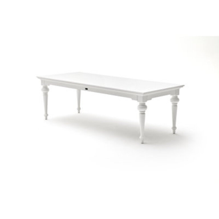 Vivien Mahogany Solid Wood Base Dining Table
