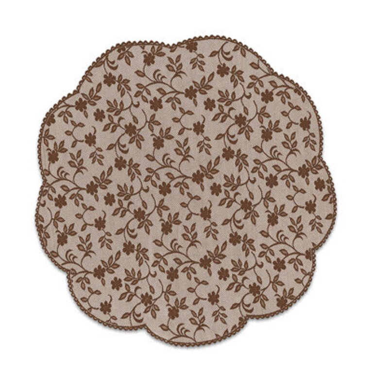 Aquita Floral Round Table Topper