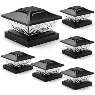 Solar Fence Cap Light 35x35 4x4 45x45 5x5 Posts