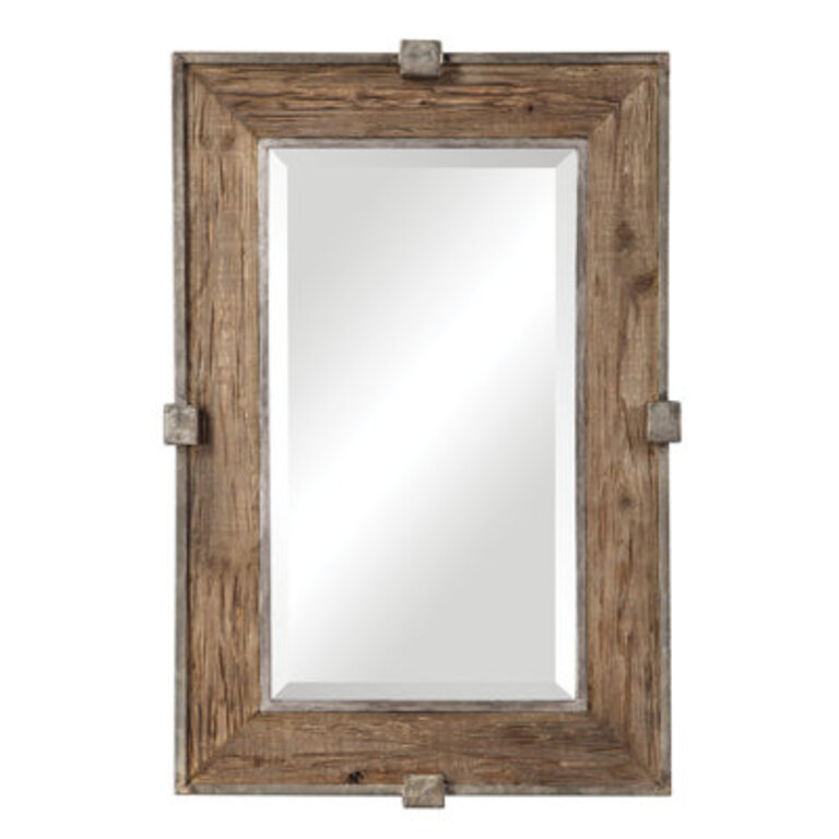 Caney Wood Flat Mirror