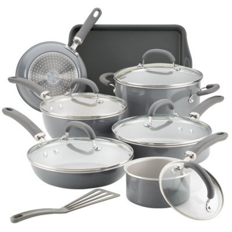 Rachael Ray Create Delicious 13-Pc Cookware Set