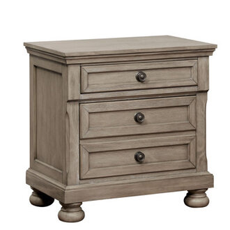 Ikko 285 W Solid Wood Nightstand