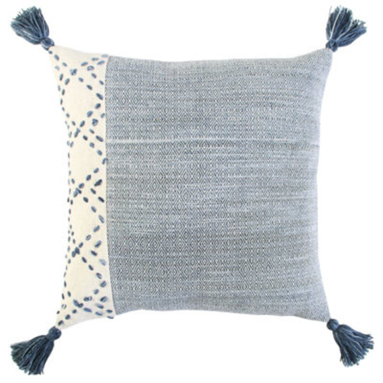 Clavier Tassels Cotton IndoorOutdoor Throw Pillow