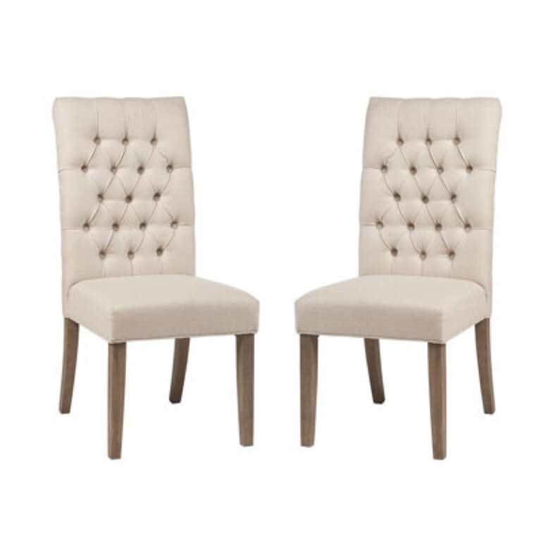 Belew 195 H Tufted Upholstered Side Chair