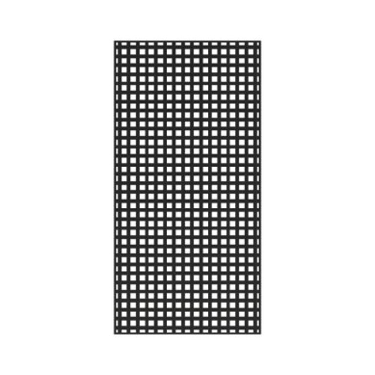 96 H x 48 W Vinyl Square Privacy Lattice Panel