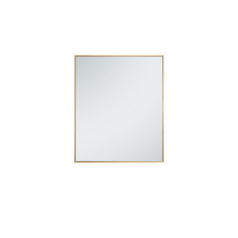 Sabine Metal Rectangle Wall Mirror