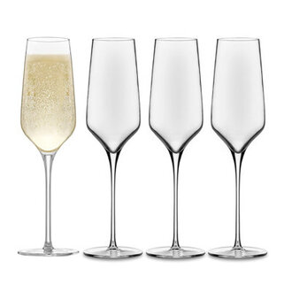 Libbey Signature Greenwich Champagne Flute Glasses 825-ounce