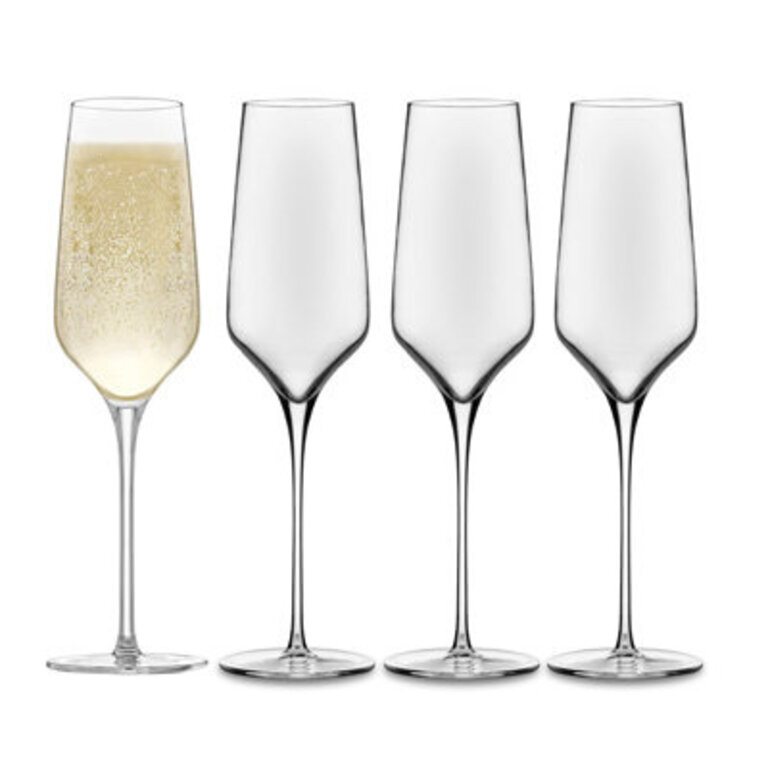 Libbey Signature Greenwich Champagne Flute Glasses 825-ounce