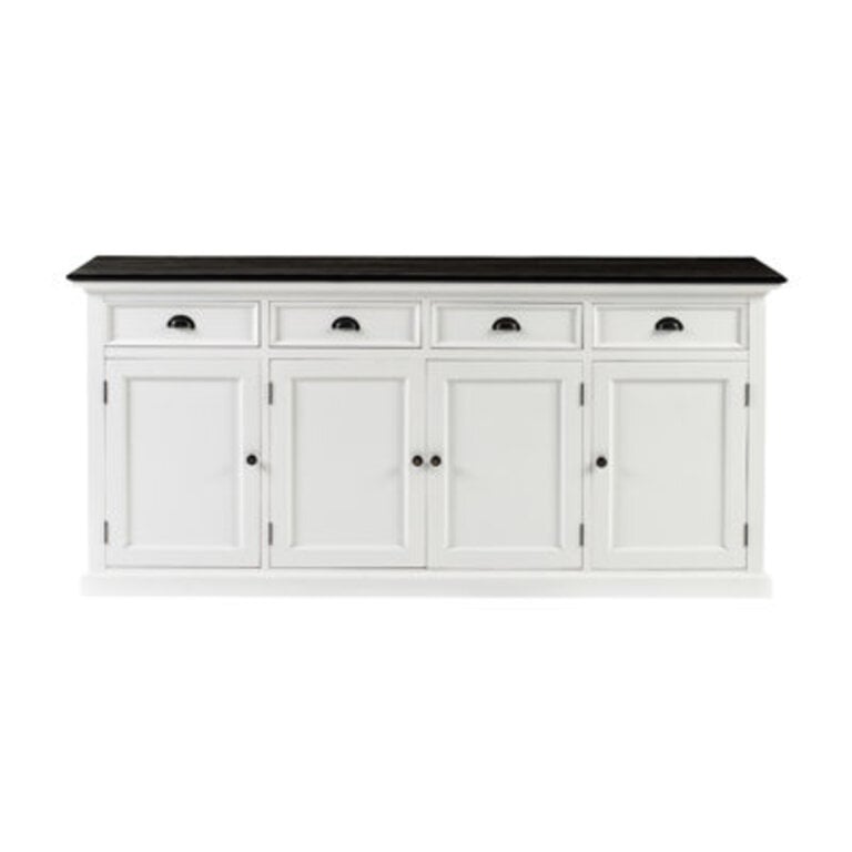 Alfreida 7874 Wide 4 Drawer Buffet Table