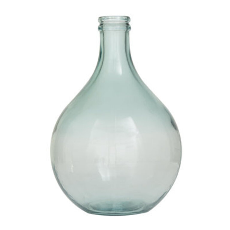 Gilman Recycled Glass Handmade Spanish Bottle Decorative Vase
