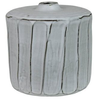 Adamariz Light Gray Ceramic Floor Vase