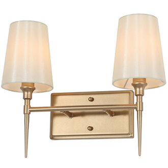 Lidia 2 - Light Dimmable Gold Vanity Light