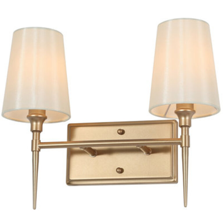Lidia 2 - Light Dimmable Gold Vanity Light