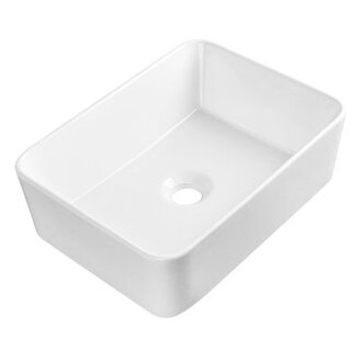 DeerValley Liberty 16 x 12 Rectangular Vitreous China Vessel Bathroom Sink