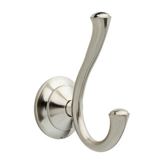 Linden Double Towel Hook Bath Hardware Accessory