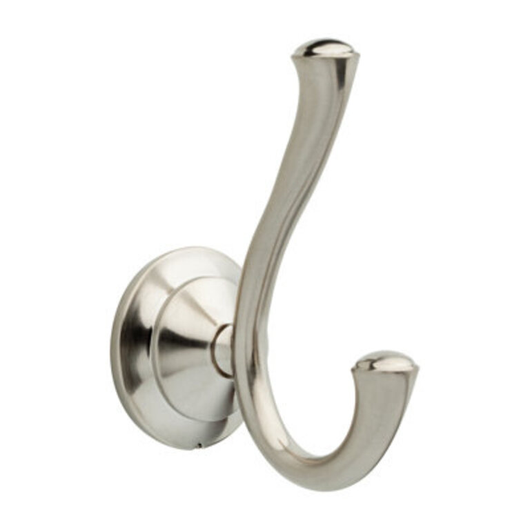Linden Double Towel Hook Bath Hardware Accessory