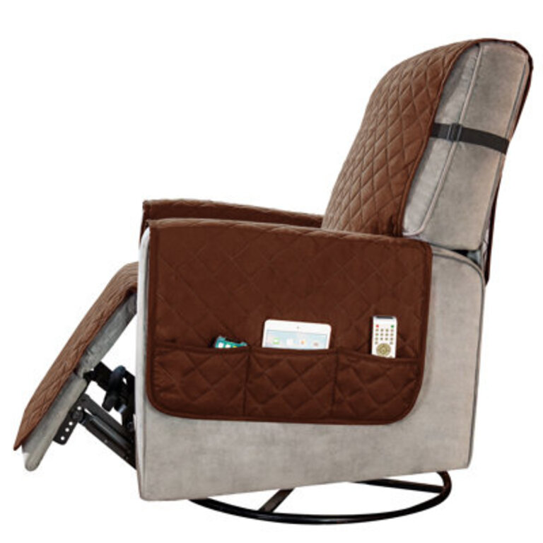 Reversible Comfort Box Cushion Recliner Slipcover