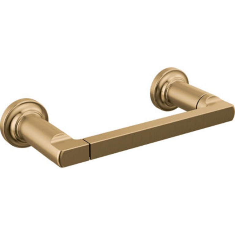 Tetra Pivot Arm Toilet Paper Holder Bath Hardware Accessory in Champagne Bronze