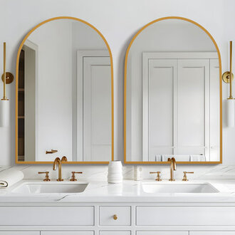 Margulies Metal Arch Wall Mirror