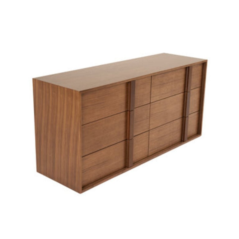 Alvarez 6 Drawer 65 W Double Dresser