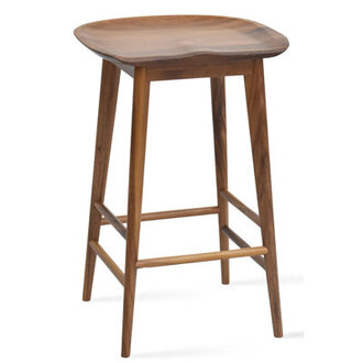 Pedrick Solid Wood Counter  Bar Stool