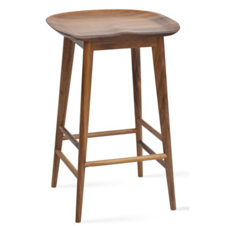 Pedrick Solid Wood Counter  Bar Stool