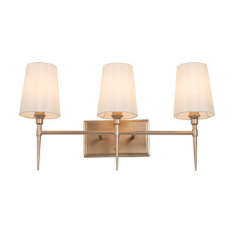 Lidia 3 - Light Dimmable Gold Vanity Light